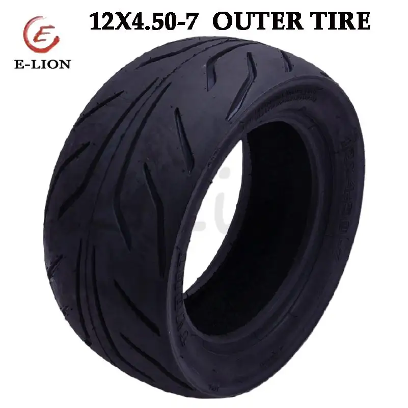High-Performance 12x4.50-7 ATV Beach Bike Tire 7-Inch Thick Wear-Resistant Inflatable Outer Tire