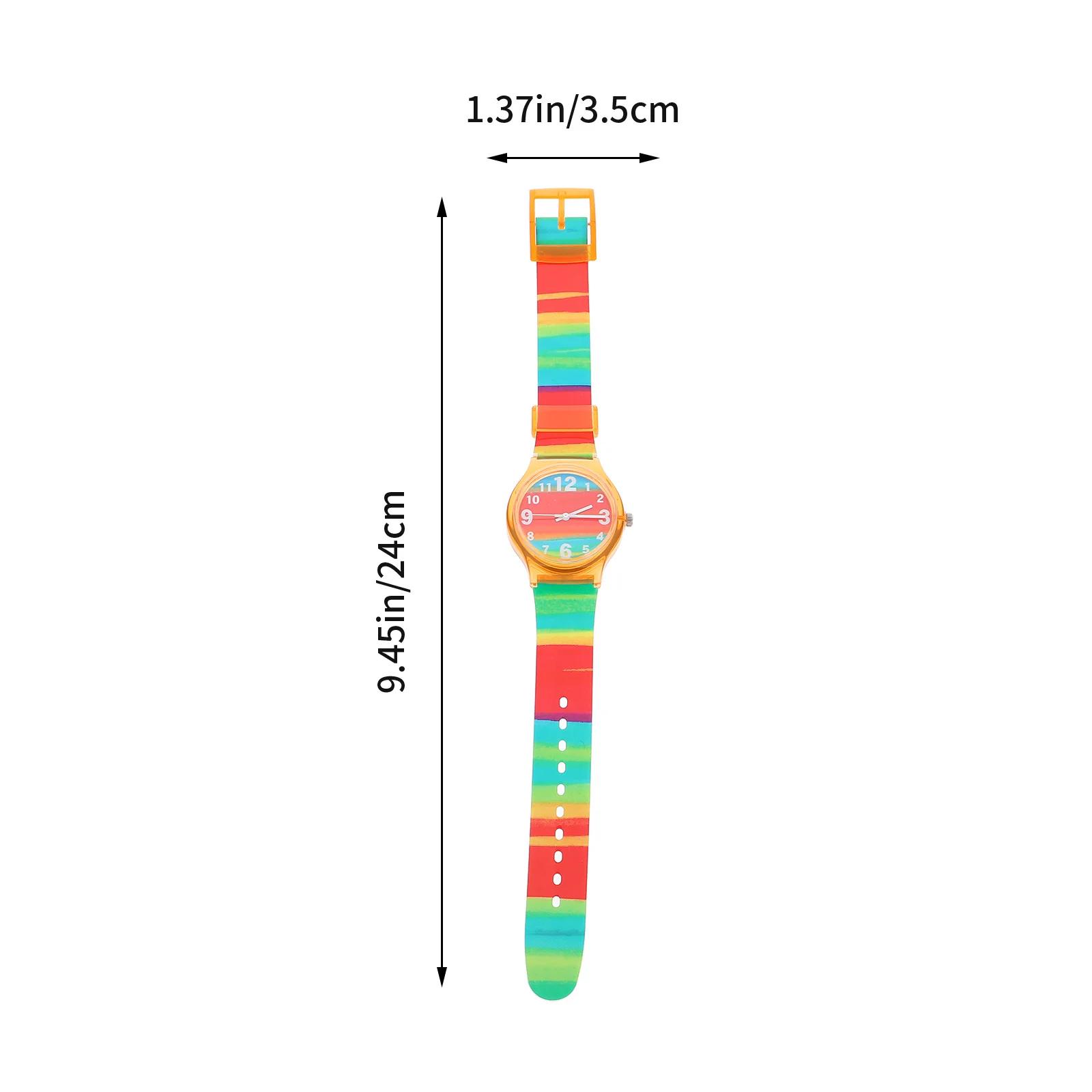 Student Watch Silicone Band Quartz Movement Stylish Design For Daily School Shopping Party Wear Student Fashion Wrist