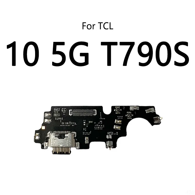 USB Charge Dock Socket Connector Flex Cable For TCL 10 Pro Plus T799H 5G T790S 10SE T766H Lite T770H T782 Charging Board Module