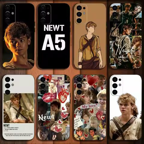 Newt The M-Maze R-Runner Phone Case For Samsung S24,S21,S22,S23,S30,Ultra,S20,Plus,Fe,Lite,Note,10,9,5G Black Soft Cover