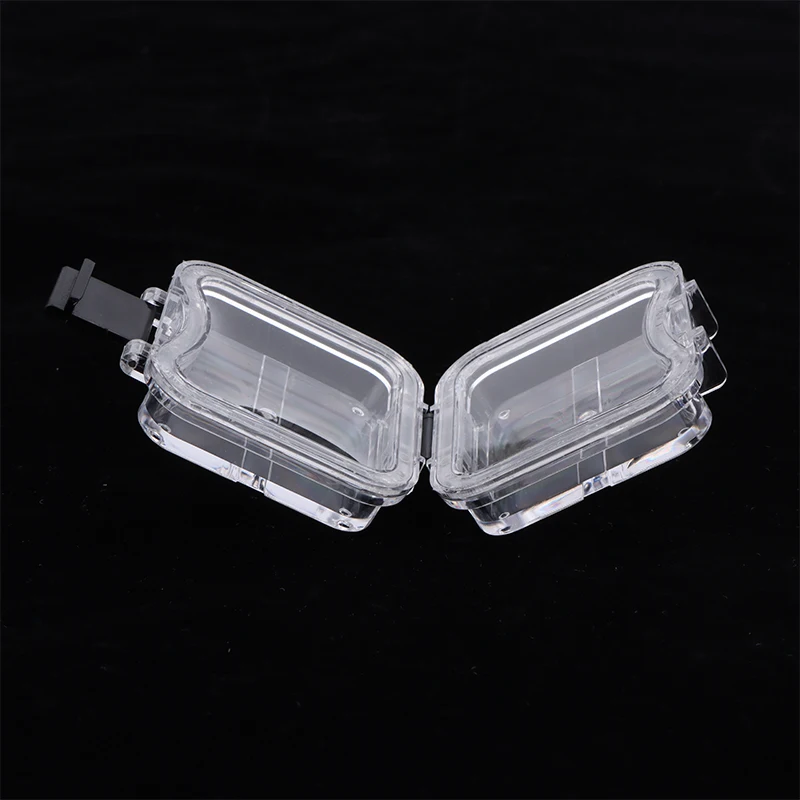 Denture Storage Box With Transparent Flexible Film Dentist Material Dental Plastic Membrane Boxes Small Dental Crown Box