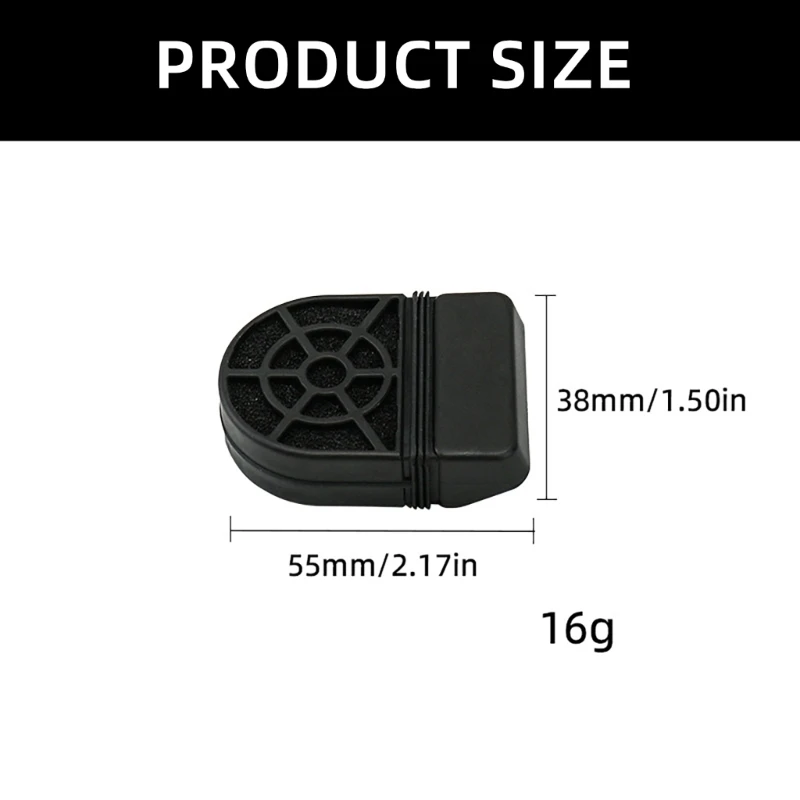 2 ชิ้นตัวกรองสูญญากาศตัวกรองทดแทนอุปกรณ์เสริมเครื่องดูดฝุ่นสำหรับ 3Max