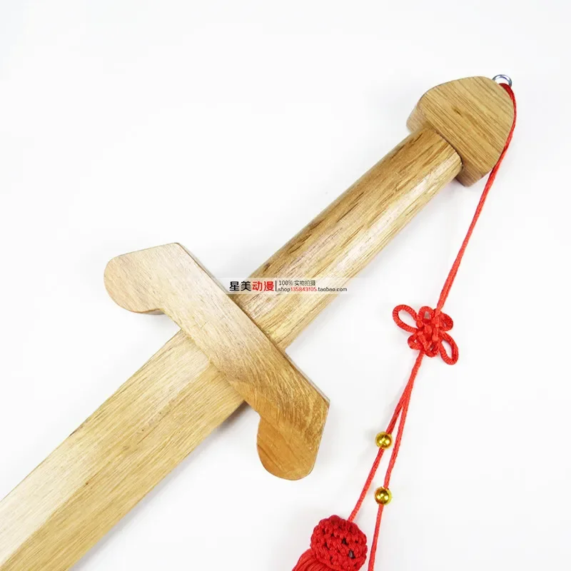 Espadas de madera de Tai Chi, espada recta, espada de Tai Chi Jian Kungfu, accesorios para ejercicio y puesta en escena