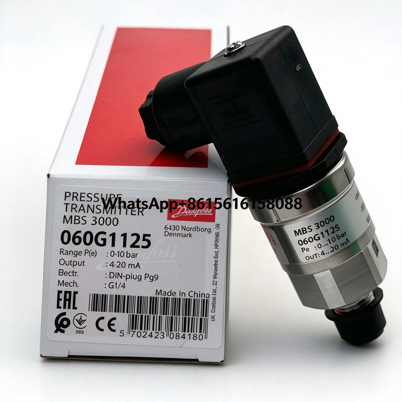 MBS3000 060G1121  060G1113  060G1122  060G1123  060G1124  060G1125  060G1133  060G1430 Danfoss Pressure Sensor