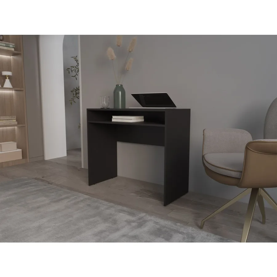 

Estill Desk in melamine with storage