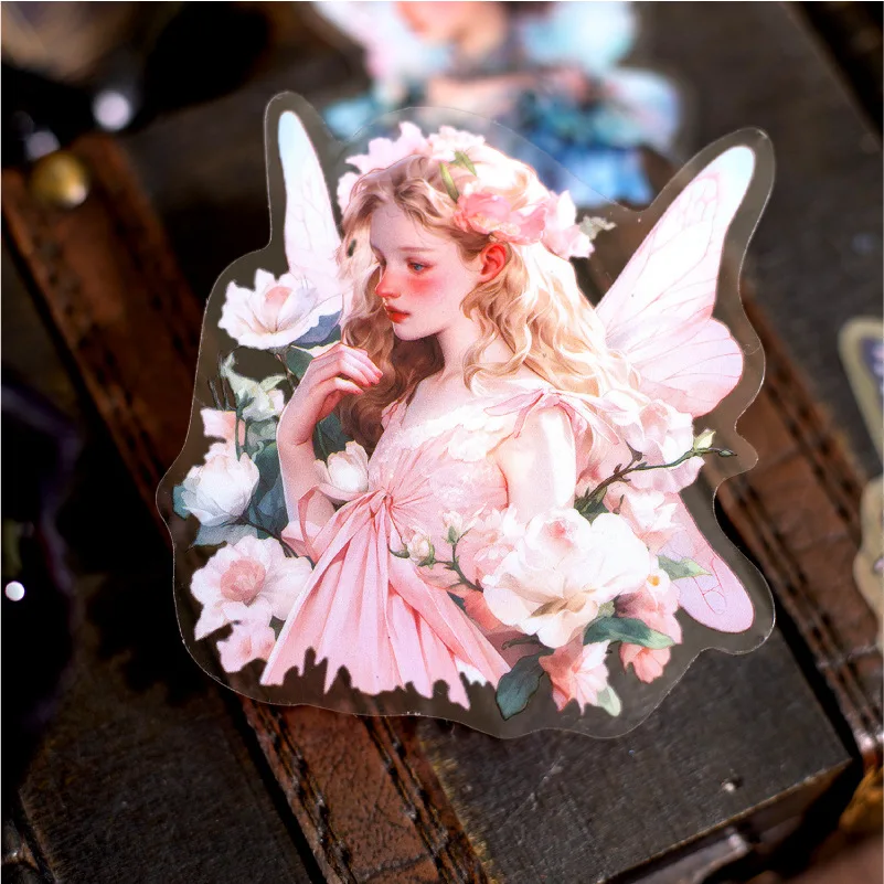 8pcs Kawaii Stationery Stickers Believers in Romance DIY Craft Scrapbooking Album Junk Journal Happy Planner Diary