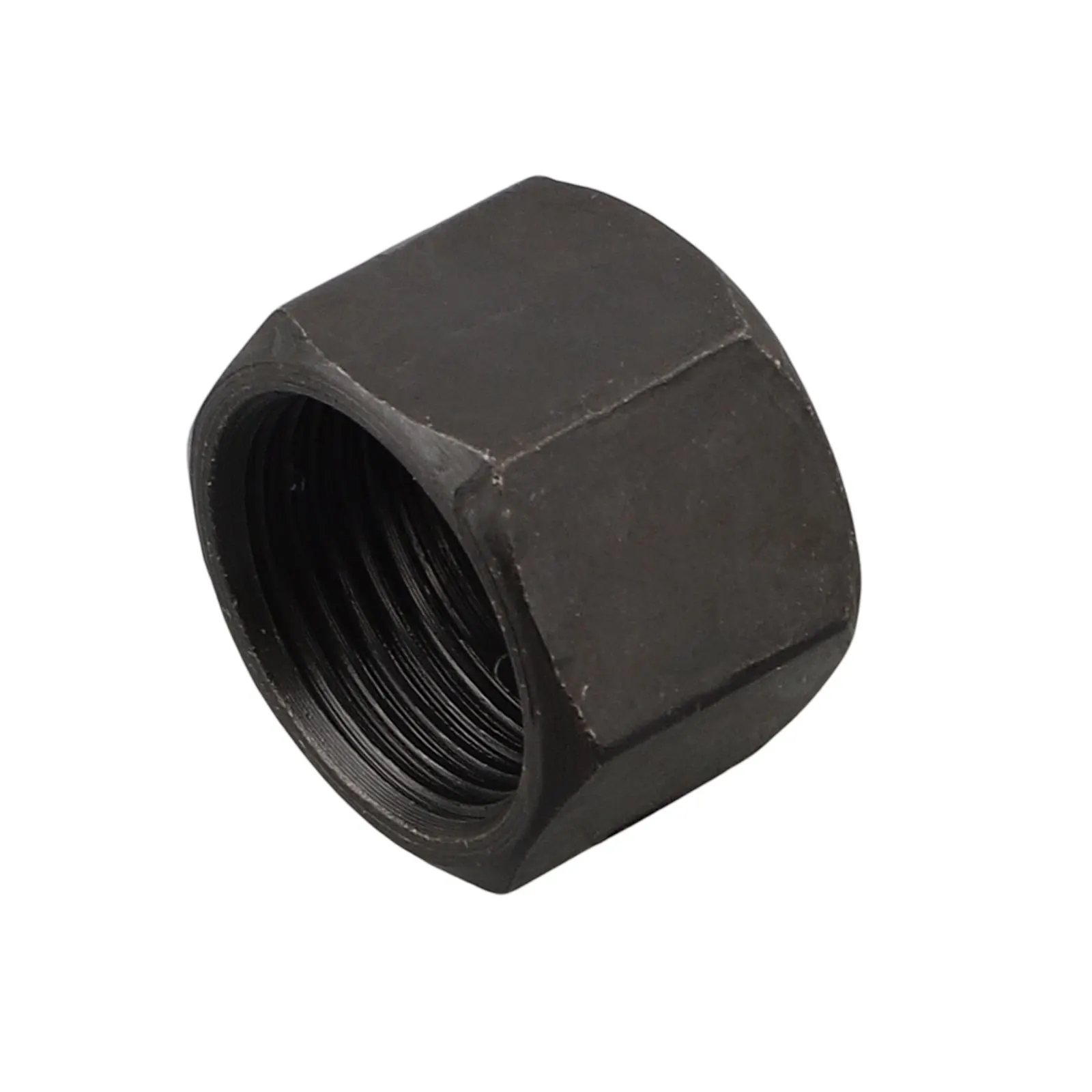 13mm×12mm×8mm/0.51in×0.47in×0.31in Collet Chuck Adapter With Nut Carbon Steel For 6mm/6.35mm Chuck For 8mm Chuck New Use New