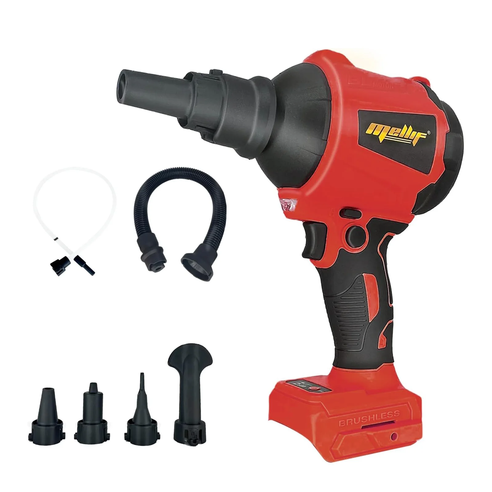 Cordless Air Duster Compatible with Milwaukee 18V Battery 50000RPM Brushless Air Compressed Air Pump for PC Keyboard(Tool Only)