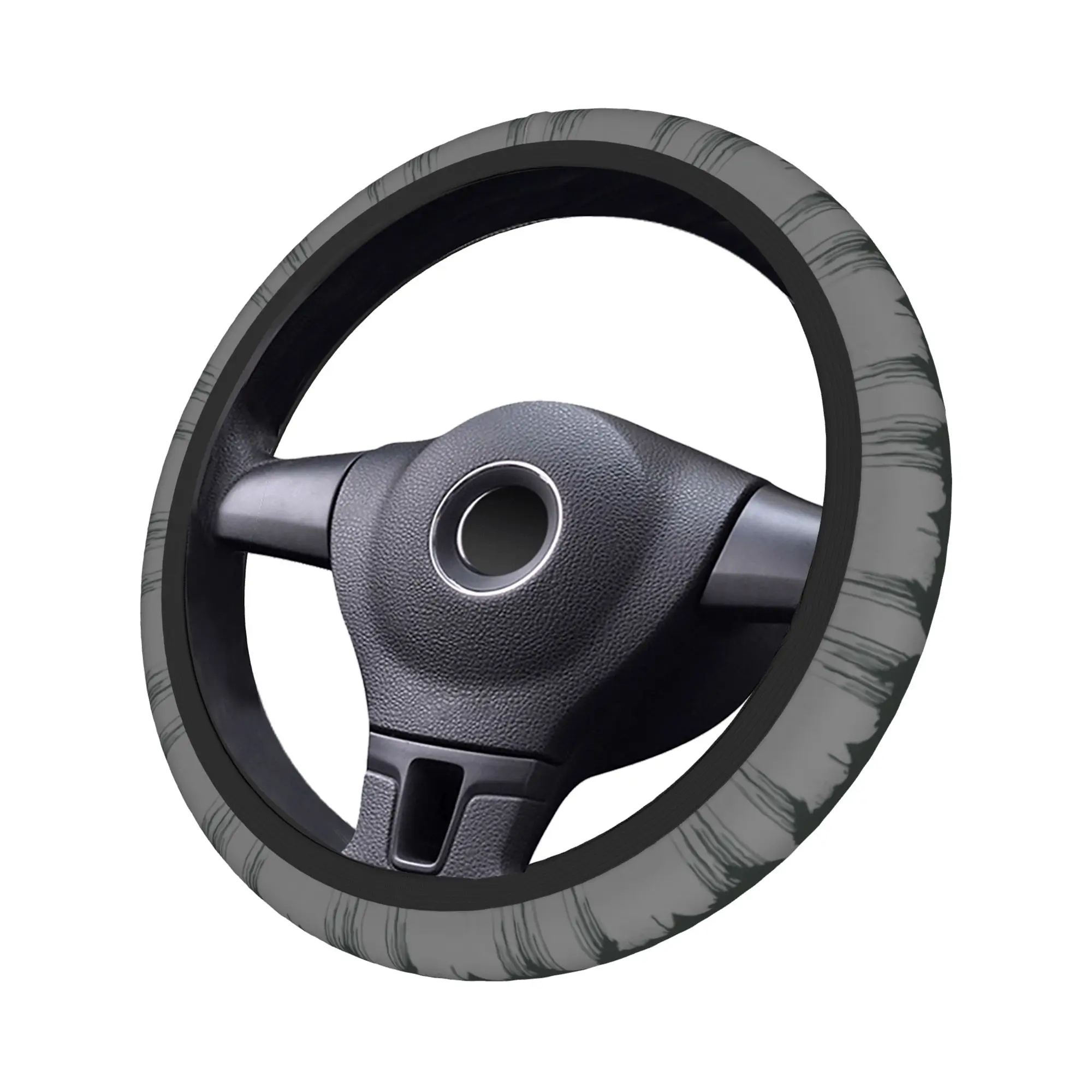 Batmans Logo Car Steering Wheel Cover 37-38 Non-slip  Auto Steering Wheel Protector Suitable Car-styling Car Accessories - view 3