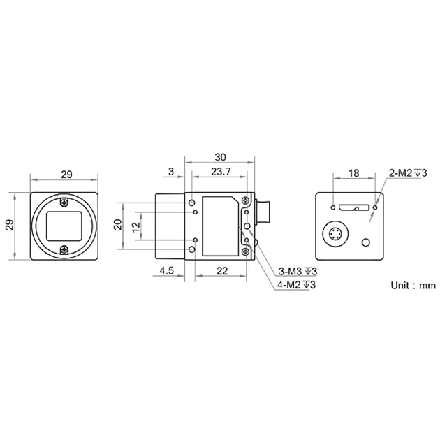 HC-CE060-10UM USB 3.0 High Resolution CMOS rolling Shutter Industrial Camera for inspection