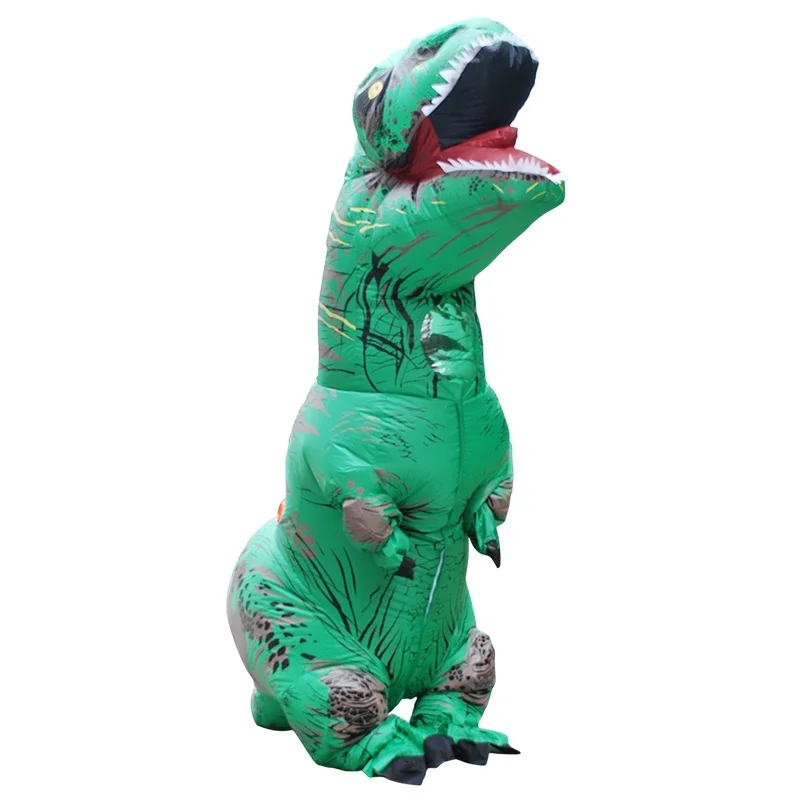 Costume Gonflable de Dinosaure pour Adulte et Enfant, Cosplay Complet, Accessoires de ixAmusants, Halloween, Surprise d'Anniversaire