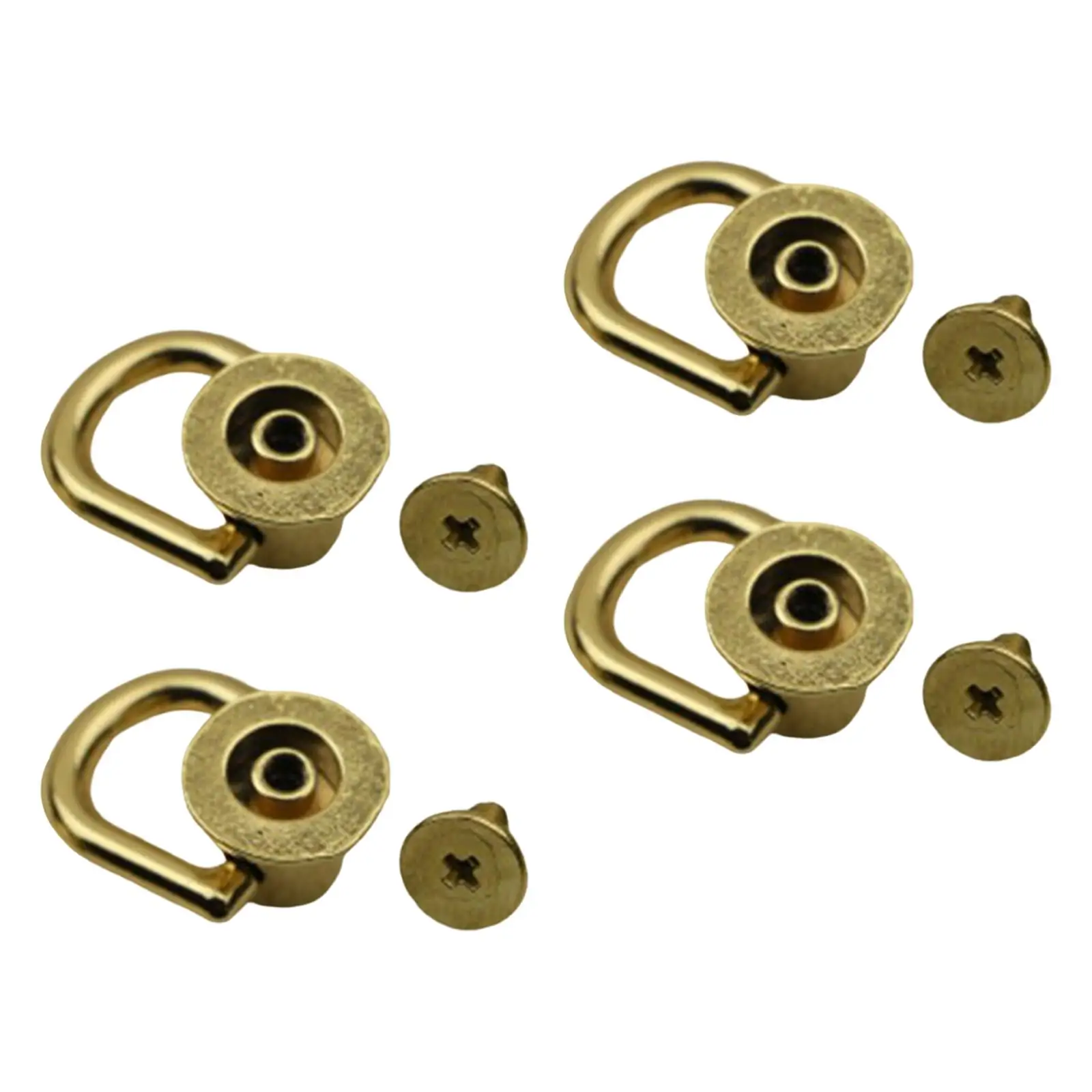 Metal Bag Side Anchor Gusset Hanger Clamps Clasps for Purse Converting DIY Shoulder Strap Hardware Kit