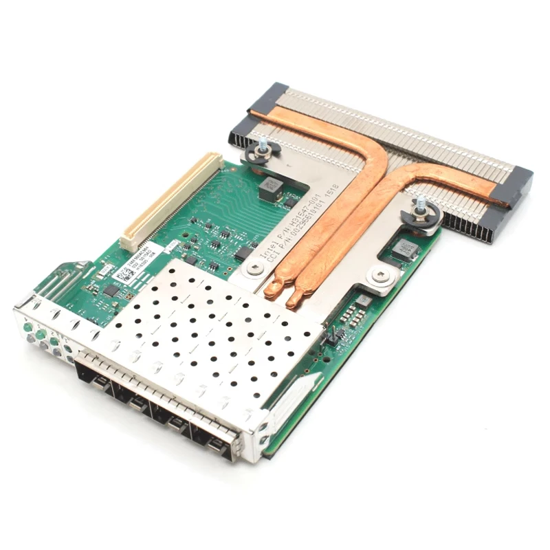 0C63DV Optical Fiber 10 Gigabit Optical Port Network Card C63DV For DELL R620 R720 R630 R730 R640 R740 Server Ethernet Card