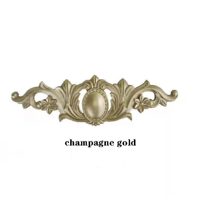 European-style furniture accessories flower background wall decorative flower non-solid wood carving