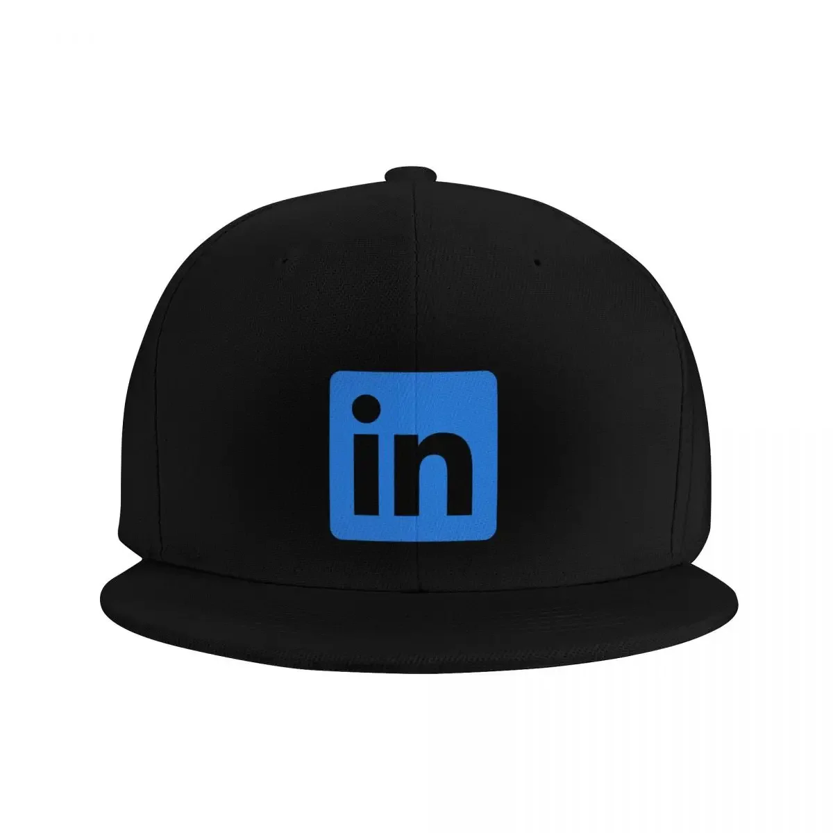 LinkedIn Corporation Logo Icon Gift for LinkedIn Fan Baseball Cap fishing hat Icon Beach Bag Caps Women Men's