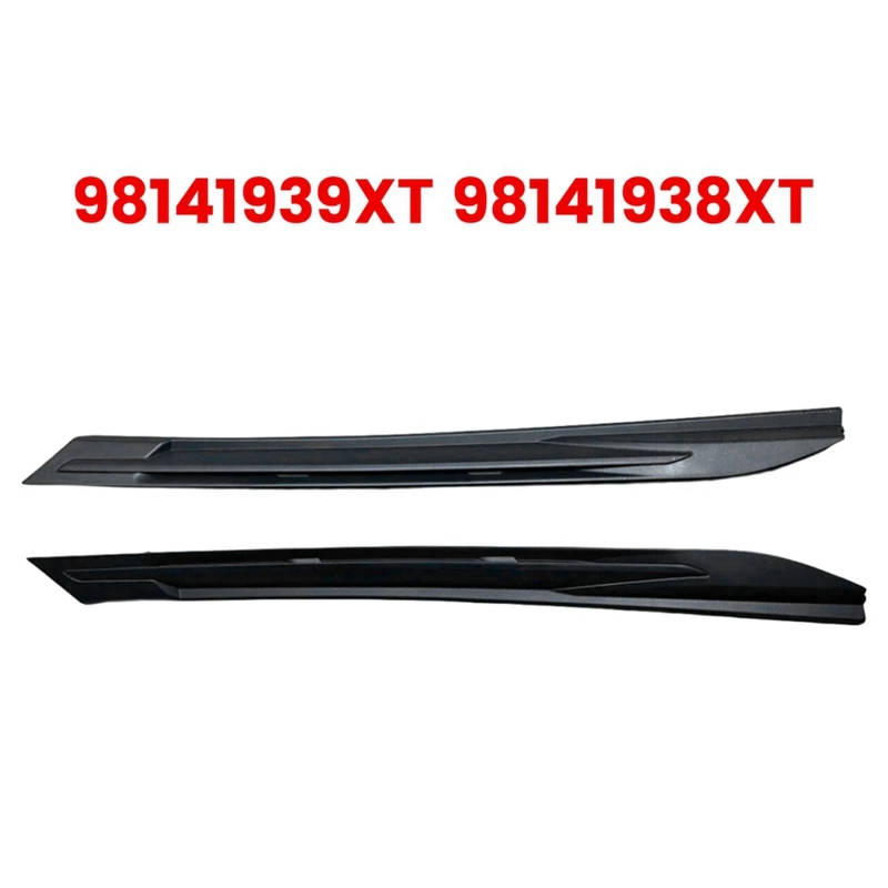 Car Front Fender Decorative Strip Without Bright Strip, 98141939XT 98141938XT For Peugeot 4008 (P84) 5008 Replacement Parts