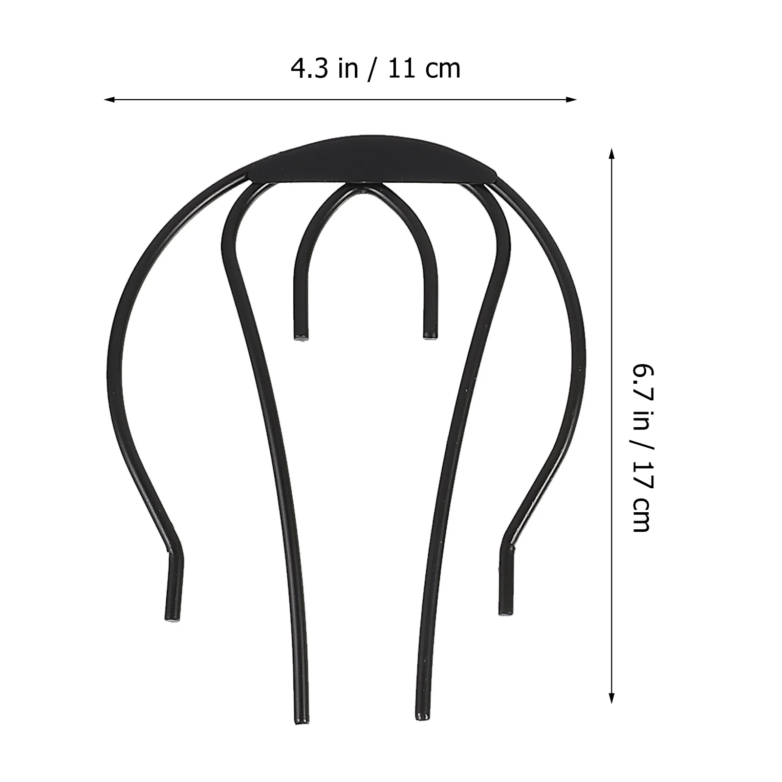 

3pcs Stylish Women Hairpins Durable Iron Clasps U Shape Hairpins Lightweight Practical Accessories Multifunctional Hairpin