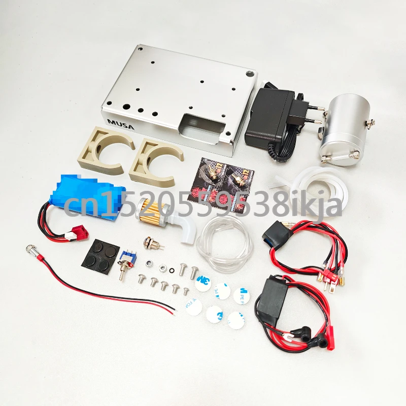 TOYAN FS-200AC bricolage Version méthanol Kit de Version essence avec démarreur de moteur adapté aux jouets de modèle de moteur à double cylindre