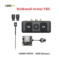 Walksnail Avatar VRX 1080P/60FPS 4KM di distanza con Avatar 1S Kit / Avatar HD Micro Kit per FPV Freestyle Drone modello RC