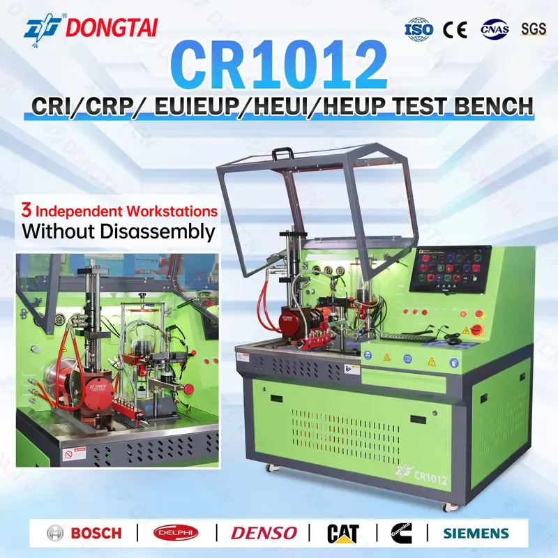 i NEW Model CR1012 Common Rail Injector and Pump Test Bench with CRS980 System, Optional EUI EUP HEUI HEUP