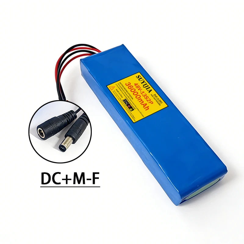 48V-13S2P 36000mAh new18650 lithiumbatterijpakket met ingebouwde 13S2P BMS-beschermingsplaat geschikt voor elektrische scooterbatterijen