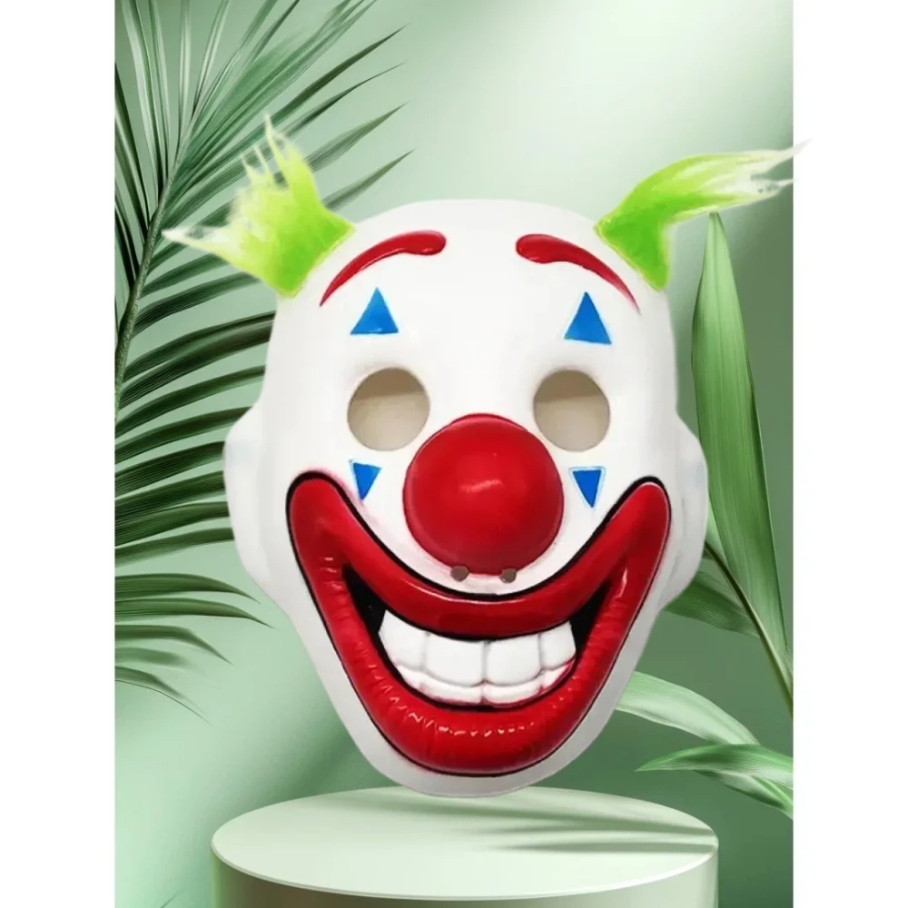 

2025 Хэллоуин Джокер Фильм Маска Артур Флек Хоакин Феникс Рождественский костюм Аксессуары Джокер Маска клоуна