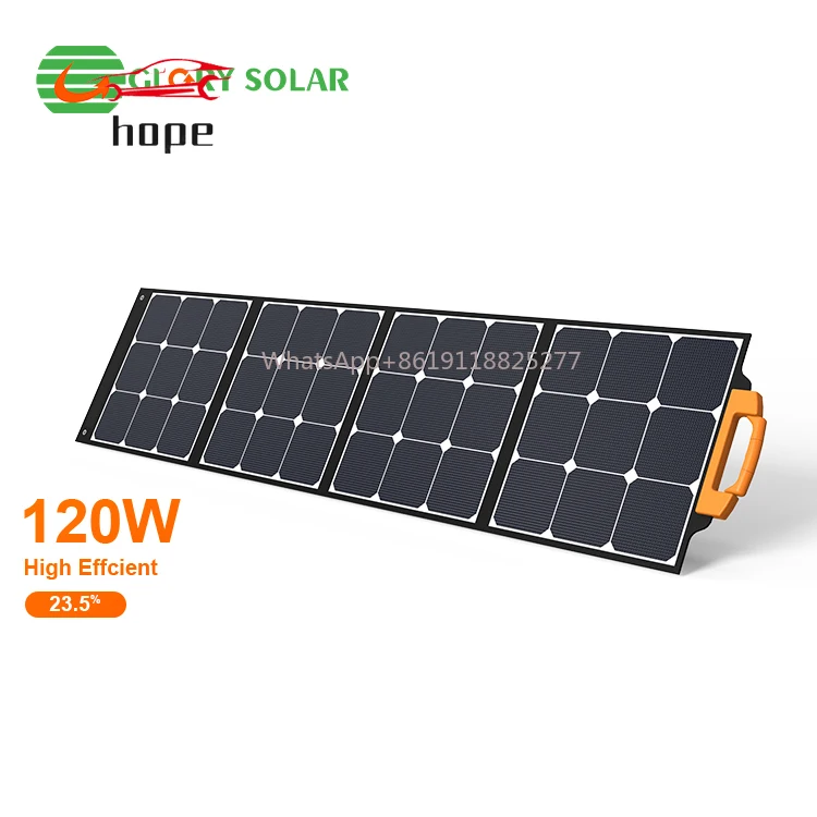 Portable Foldable Solar Panels for Outdoors Camping RV Off Grid System Cellphone Laptop Tablet Car Battery farm vehicle solar