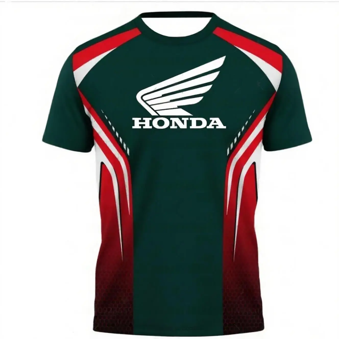 

2025 New Honda Racing Team Outdoor Sports Speed Drying Cycling Long Sleeved Shirt Men's Motorcycle Racing Off Road T-shirt Top