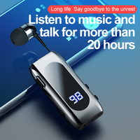 2023K55 Talk Time 20 Hours Headset  Call Remind Vibration Sport Clip Driver Auriculares Earphone PK F920