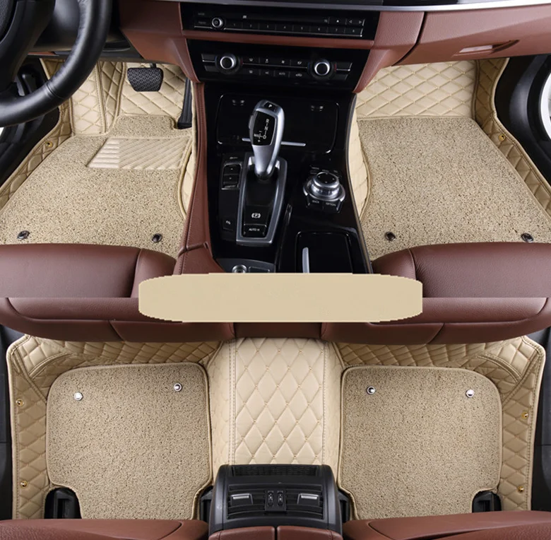 

Top quality! Custom special car floor mats for BMW i4 2026-2022 double layers carpets for I4 2025