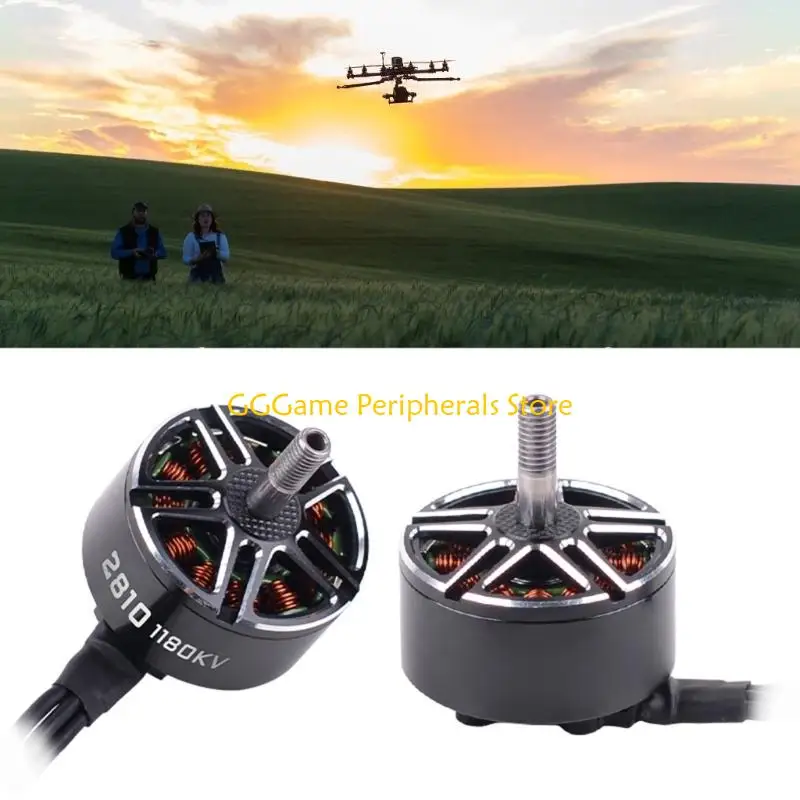 

U55B 1 шт./4 шт. 2810 1180KV бесщеточный двигатель 7 "9" пропеллеры мультикоптеры двигатель для самолетов FPV дроны аксессуары