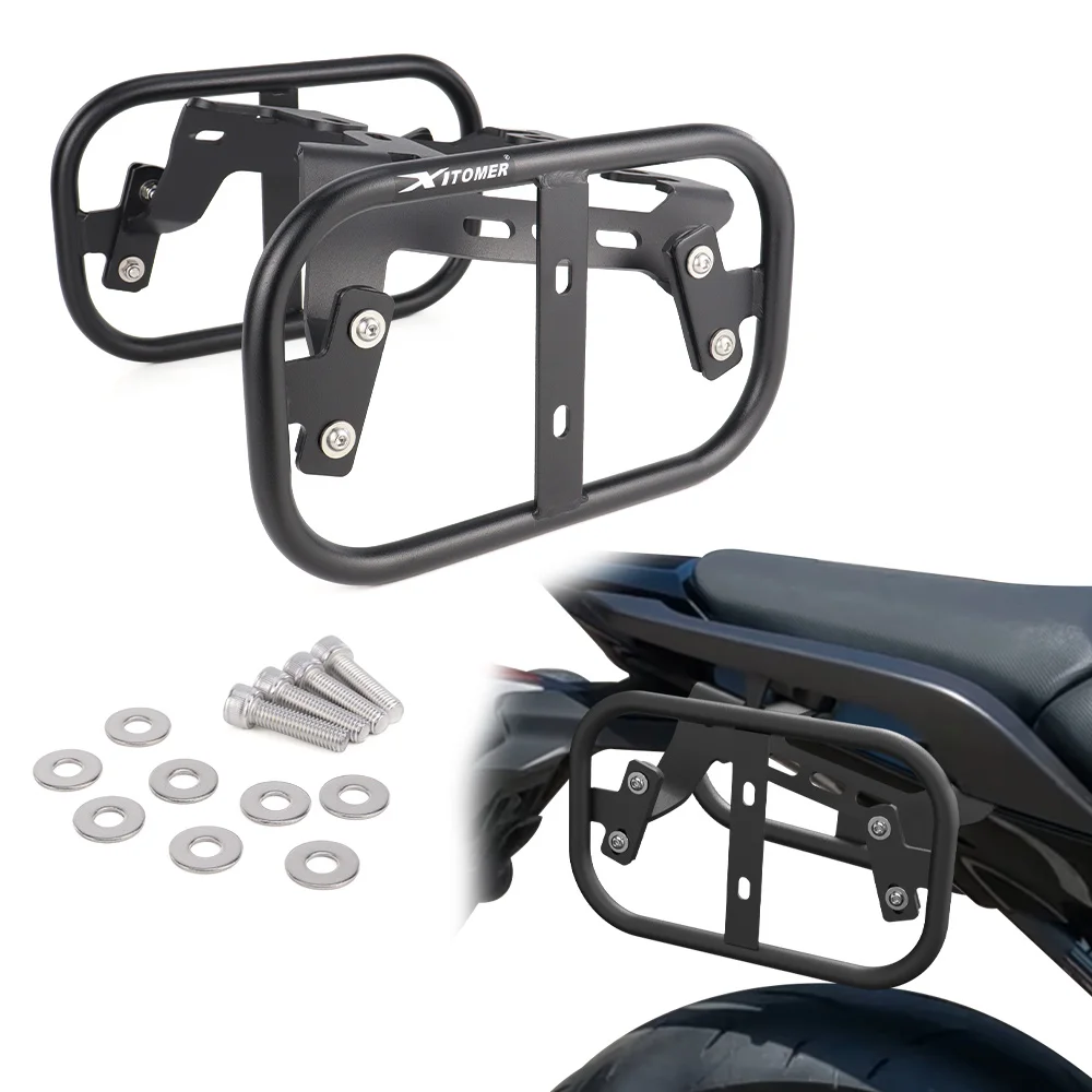 

Motorcycle Side Luggage Racks Saddlebag Support Mount Brackets Pannier Rack NC 700 X 2012-2013 NC 750 X/DCT 2014-2025 For HONDA