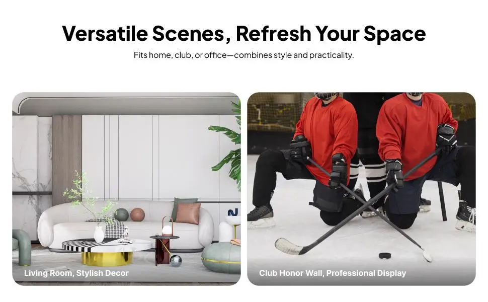 

Hockey Puck Stand Clear Decoration Stable Multifunctional Practical Puck Storage Rack Hockey Puck Display Rack for Puck Hockey