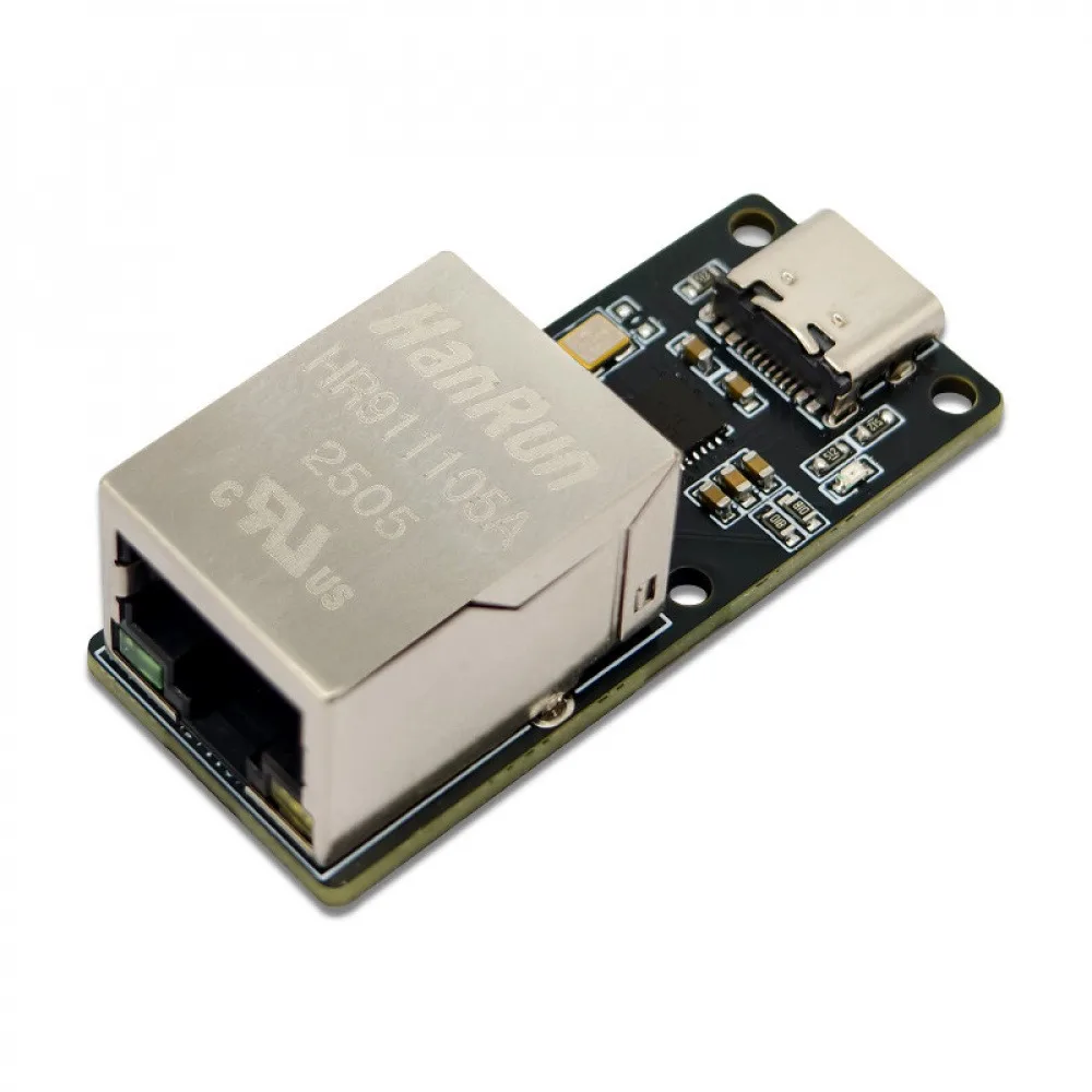 CH397A USB To Ethernet Module 100Mbps Network Card Type-C USB2.0 RJ45 For Windows Linux Mac