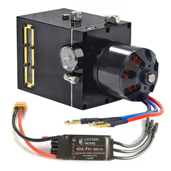 RC Hydraulic Model Oil Pump Hydraulic Integrated Pump with Oil Tank Pressure Regulating Safety Valve Excavator Model Accessories