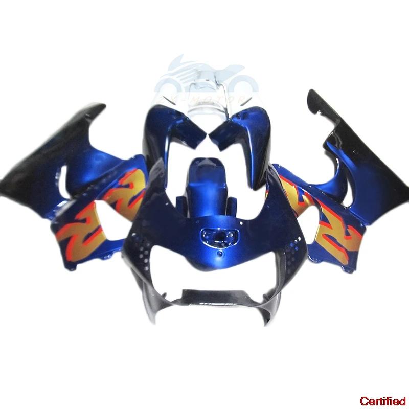 Motorcycle Parts Fairing Kits For Honda CBR900RR CBR919RR 1998 1999 Black Blue Fairings Set CBR 919 RR 98 99 TC23