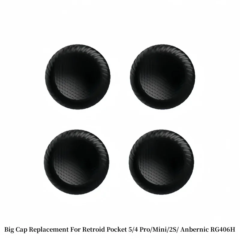 جديد ريترويد جيب 5 كبير Thumbstick غطاء عصا التحكم ل RP5 RP4 برو RPmini RP2S Anbernic RG406H الروك كاب استبدال الملحقات