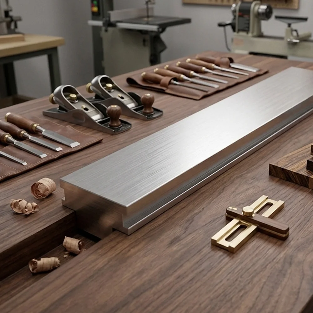 450mm T Track Slider for Woodworking Table, Easy to Install, Made of Aluminium Alloy, Suitable for DIY Woodworking