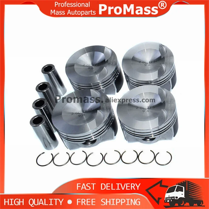 New EA888 2.0TFSI Pin 23mm Piston Ring Kit 06H107065DD 06H107065AM for VW Passat Tiguan Jetta Golf Audi A3 A4 Q5 TT 06H198151J