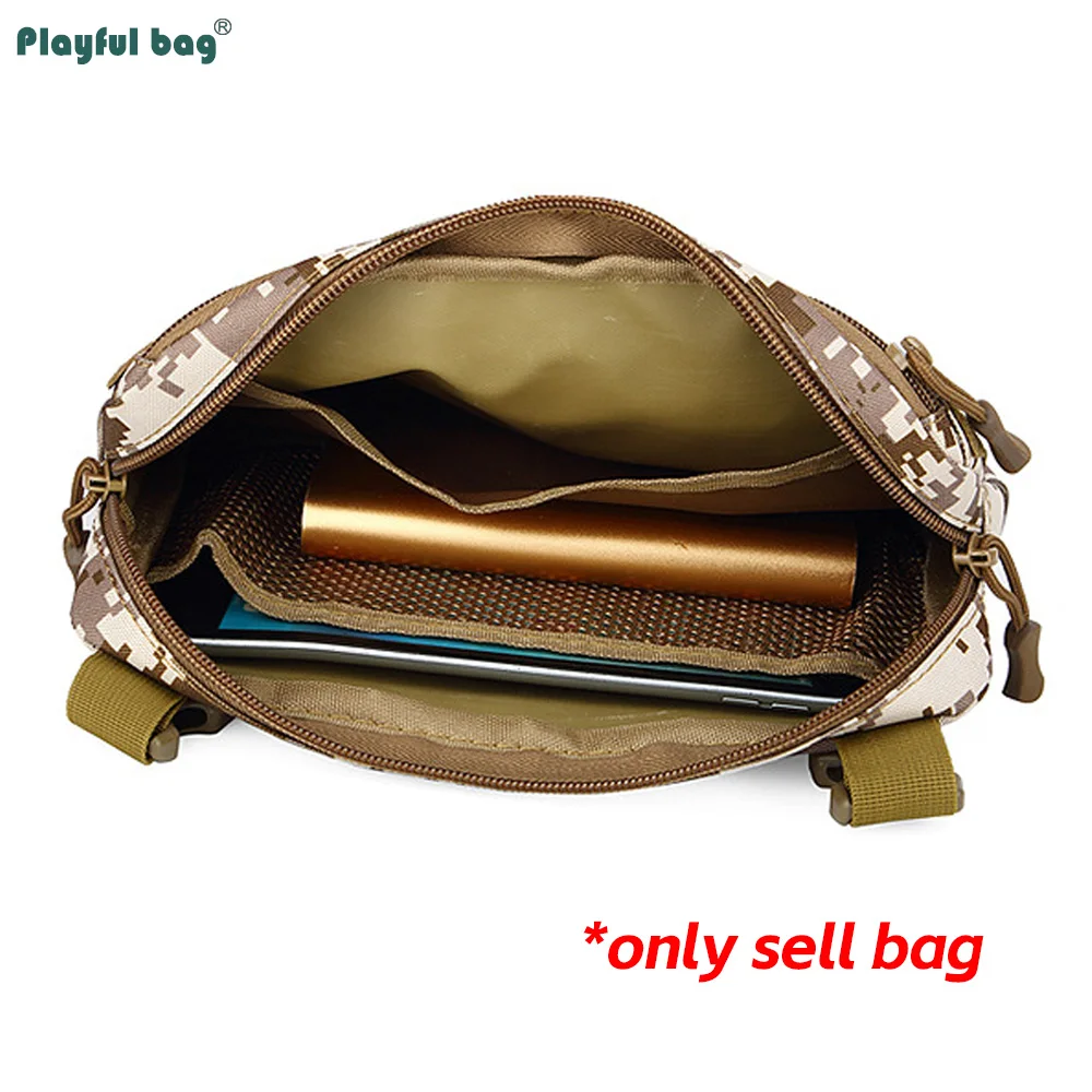 Bolsa táctica MOLLE camuflaje con liberación rápida