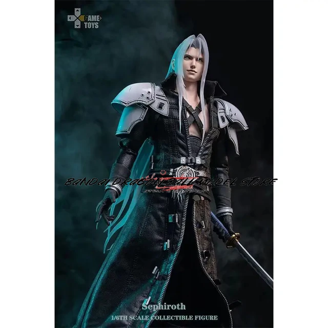 In Stock Original Gametoys GT-003 1/6 Male Soldier One-Winged Angel  Sephiroth About 34CM Full Set 12 Action Figures Model Toys