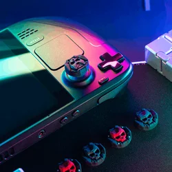 Armor Silicone Soft Thumb Stick Grip Cap Game Controller Joystick Cover For Steam Deck Oled / ROG Ally X Console Thumbstick Case