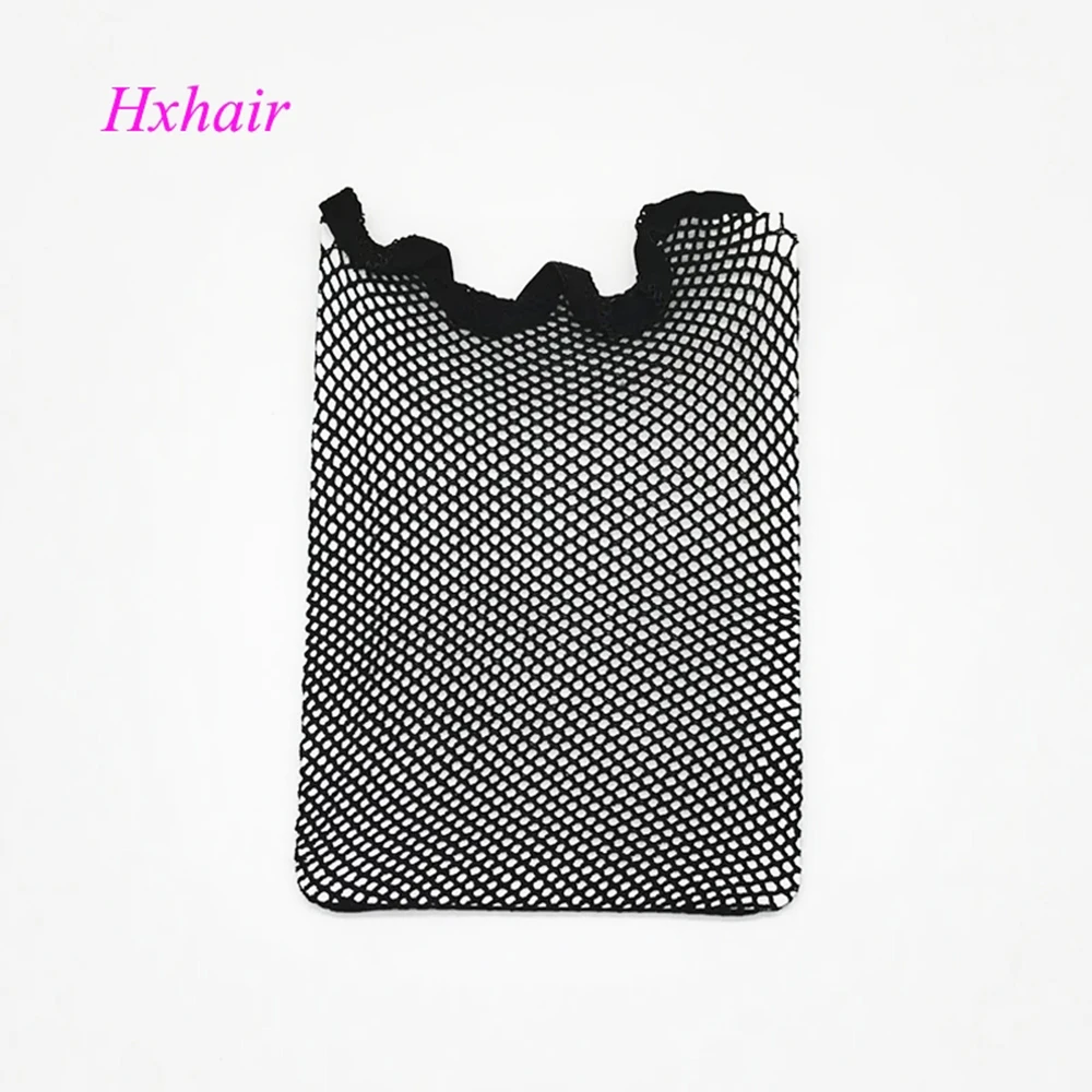 2pcs Wigs caps Hairnets close on the top good Quality Mesh Weaving Black Wig Hair Net Making Caps Weaving Wig Cap & Hairnets