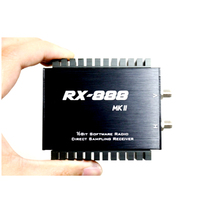 Latest RX888 Plus RX-888 MKII SDR Radio Receiver SDR Ham Radio Receiver LTC2208 16Bit ADC Direct Sampling R828D 3.0.5ppm VCXO 5.