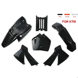 Plastic Body Fender Kit New 3 color For KTM SX 50CC 50 50SX Mini Adventure Junior Adventur 2003-2008 Dirt Bike Pit Bike