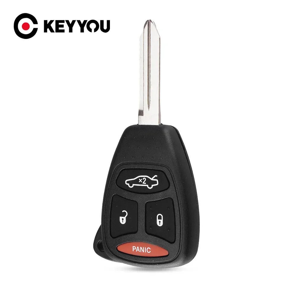 

KEYYOU 10x 4 кнопки дистанционного брелок для Chrysler 300 Aspen Jeep 2006 2007 Dodge Charger