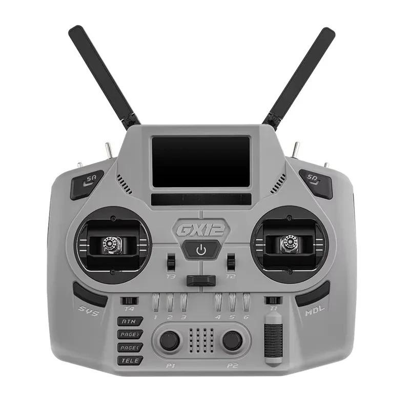 GX12 Crush 1000HZ 3D Digital CNC Hall Gimbal Dual Band Antenna Gemini XROSSBAND EXpressLRS Plastic Radio