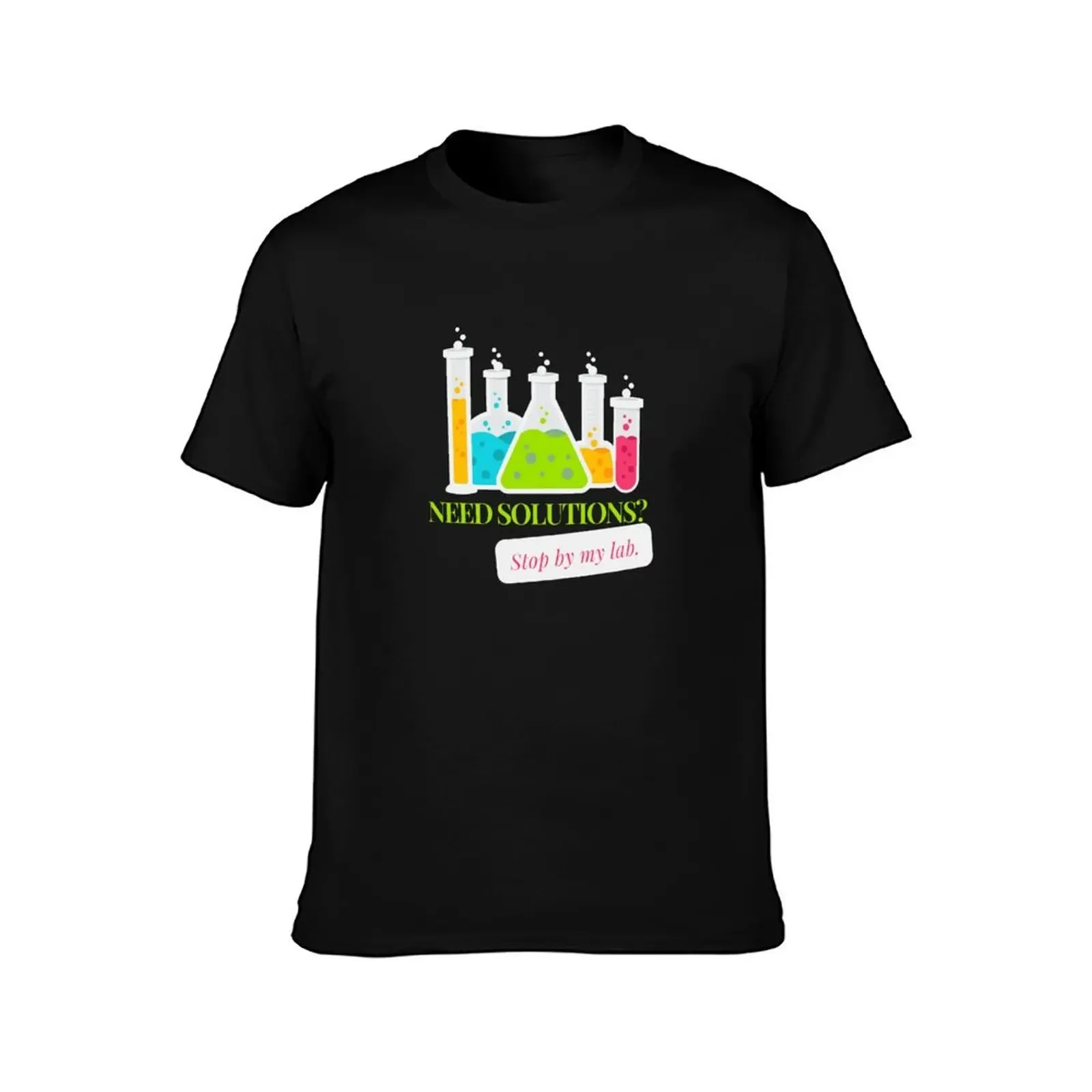 Need solutions? Stop by my lab. T-Shirt graphic shirts sweat t shirts for men pack