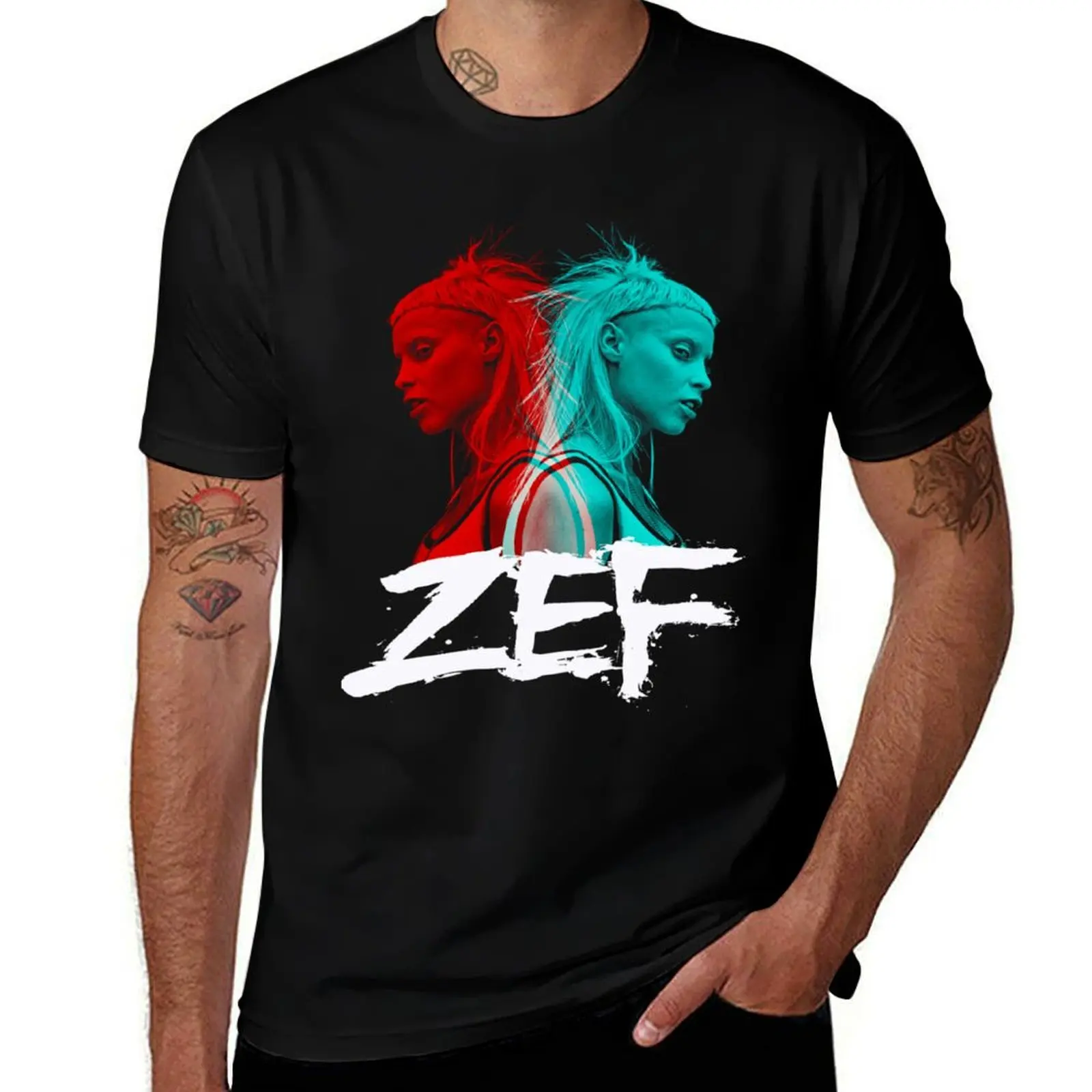 Zef Lifestyle Die Antwoord Cool No Regrets Yolandi Visser Ninja Cadeau T-Shirt Halloween Casual T-Shirt