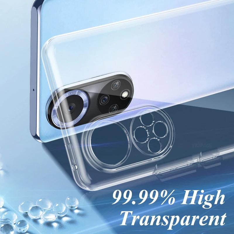 Soft Silicone Transparent Phone Case For Huawei Nova 13 12 11 Ultra 11i 10Z 10 9 8 7 Pro SE 7i Ultra Thin TPU Back Cover view 3